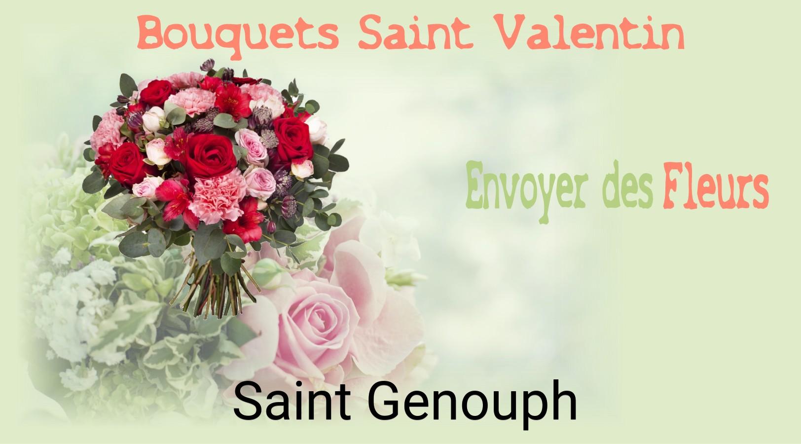 Roses de Saint-Valentin livrées à Saint-Genouph